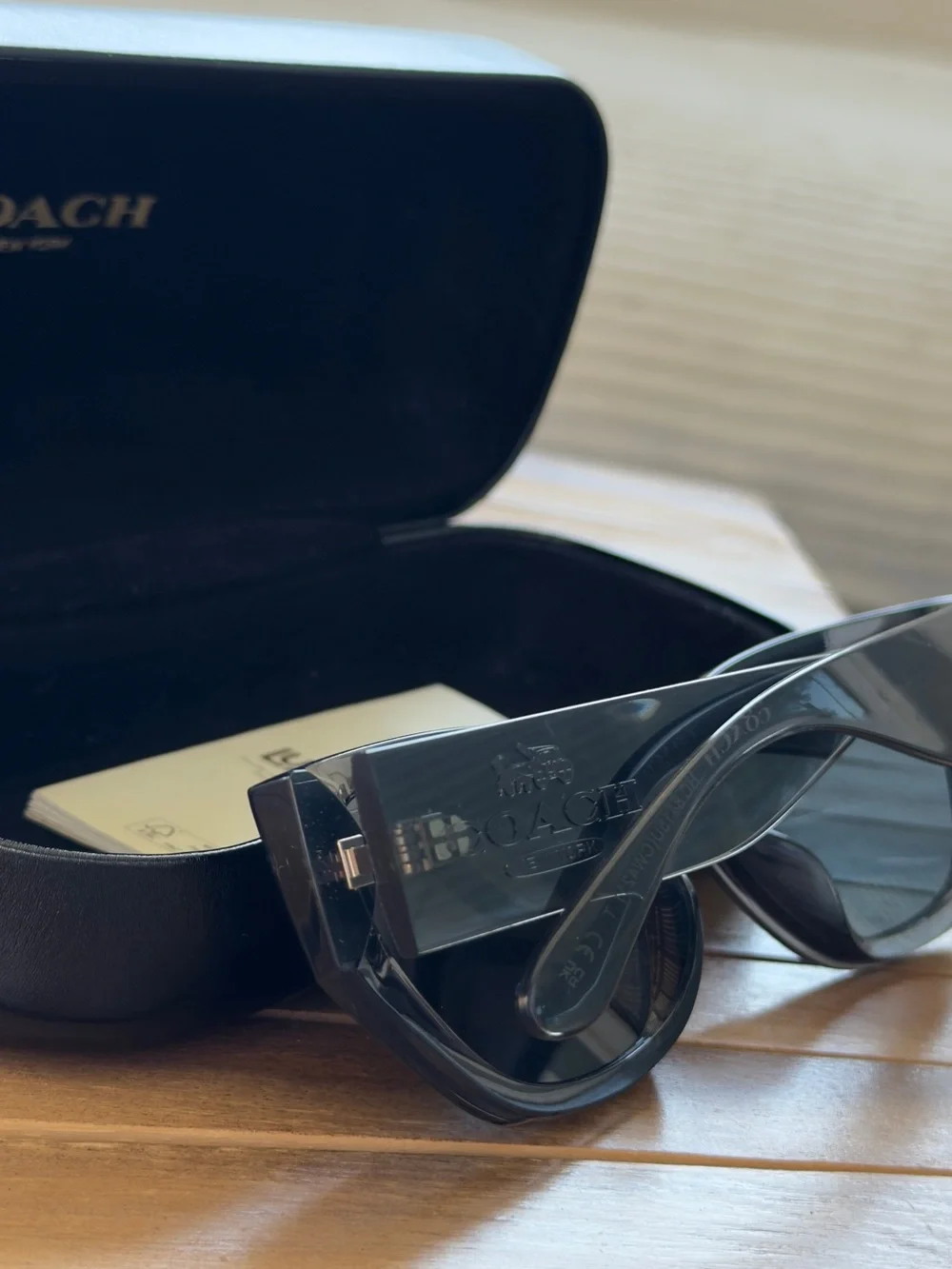 Coach Black Sunglasses